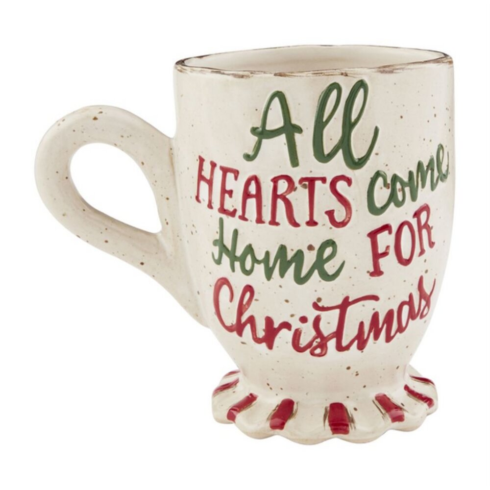 Mud Pie Farm All Hearts Christmas Mug/NTW